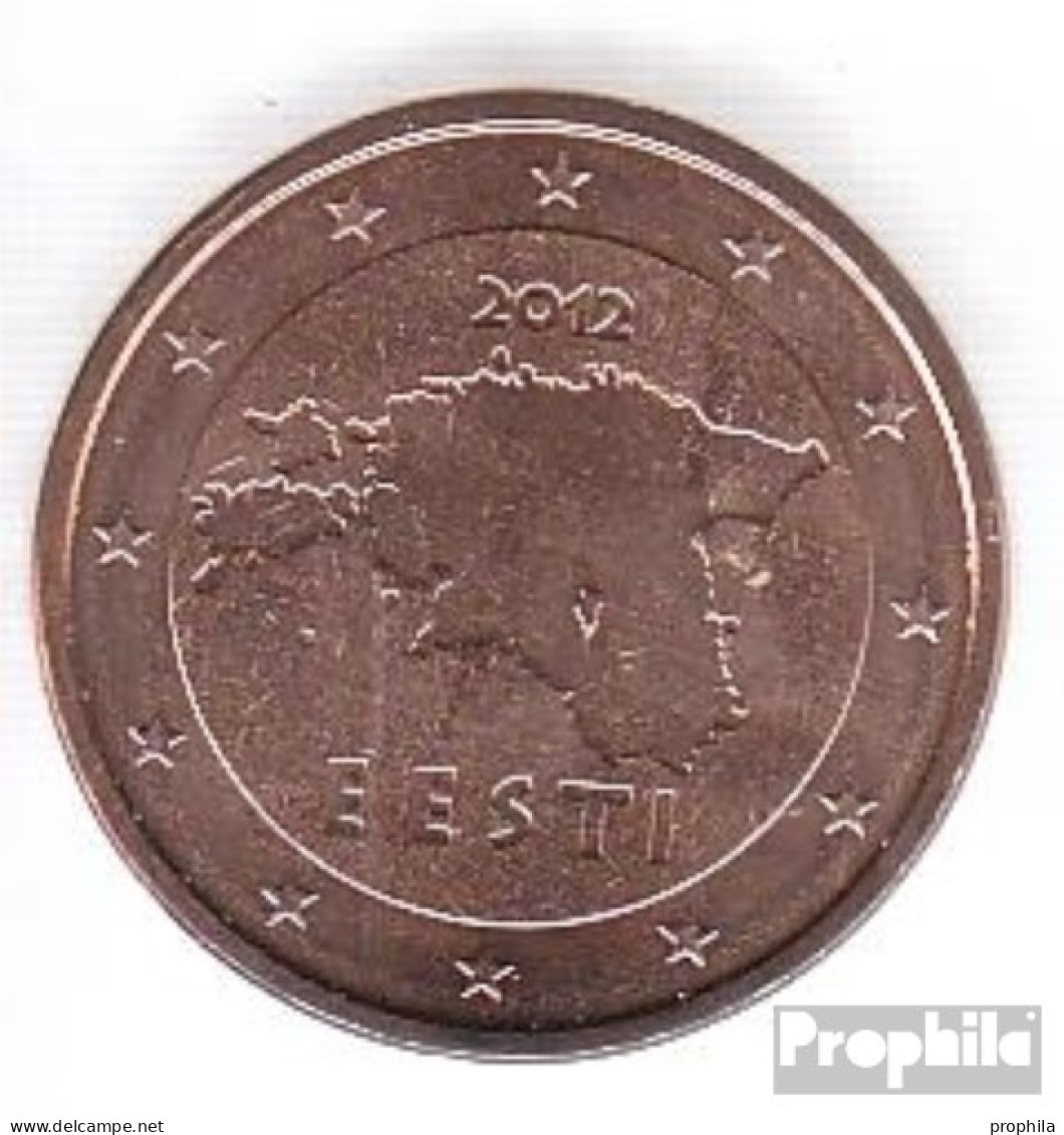 Estland EST 2 2012 Stgl./unzirkuliert Stgl./unzirkuliert 2012 Kursmünze 2 Cent - Estonie