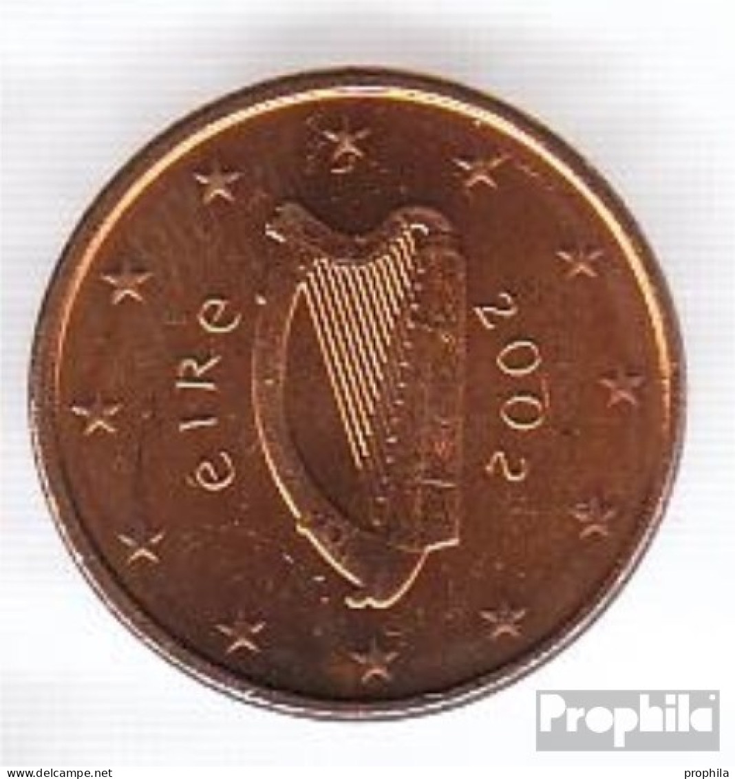 Irland IRL 1 2002 Stgl./unzirkuliert Stgl./unzirkuliert 2002 Kursmünze 1 Cent - Irland