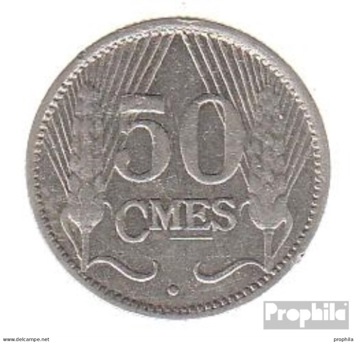 Luxemburg KM-Nr. : 43 1930 Vorzüglich Nickel Vorzüglich 1930 50 Centimes Arbeiter - Luxembourg
