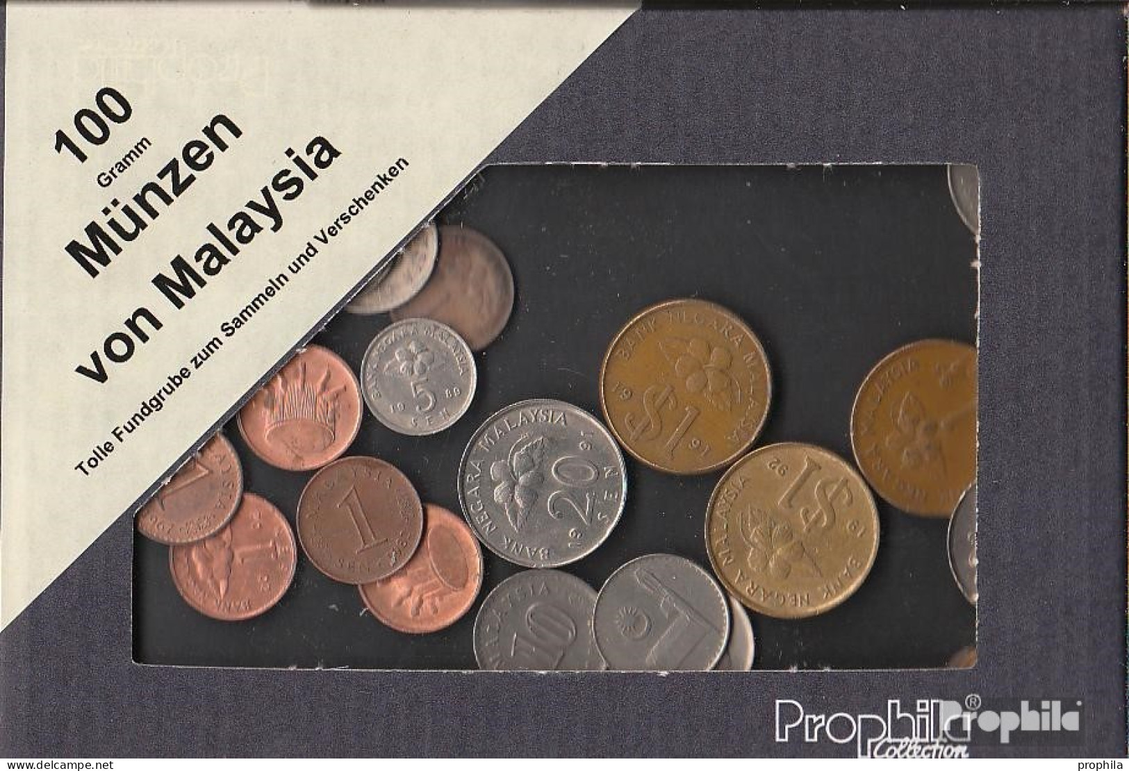 Malaysia 100 Gramm Münzkiloware - Mezclas - Monedas