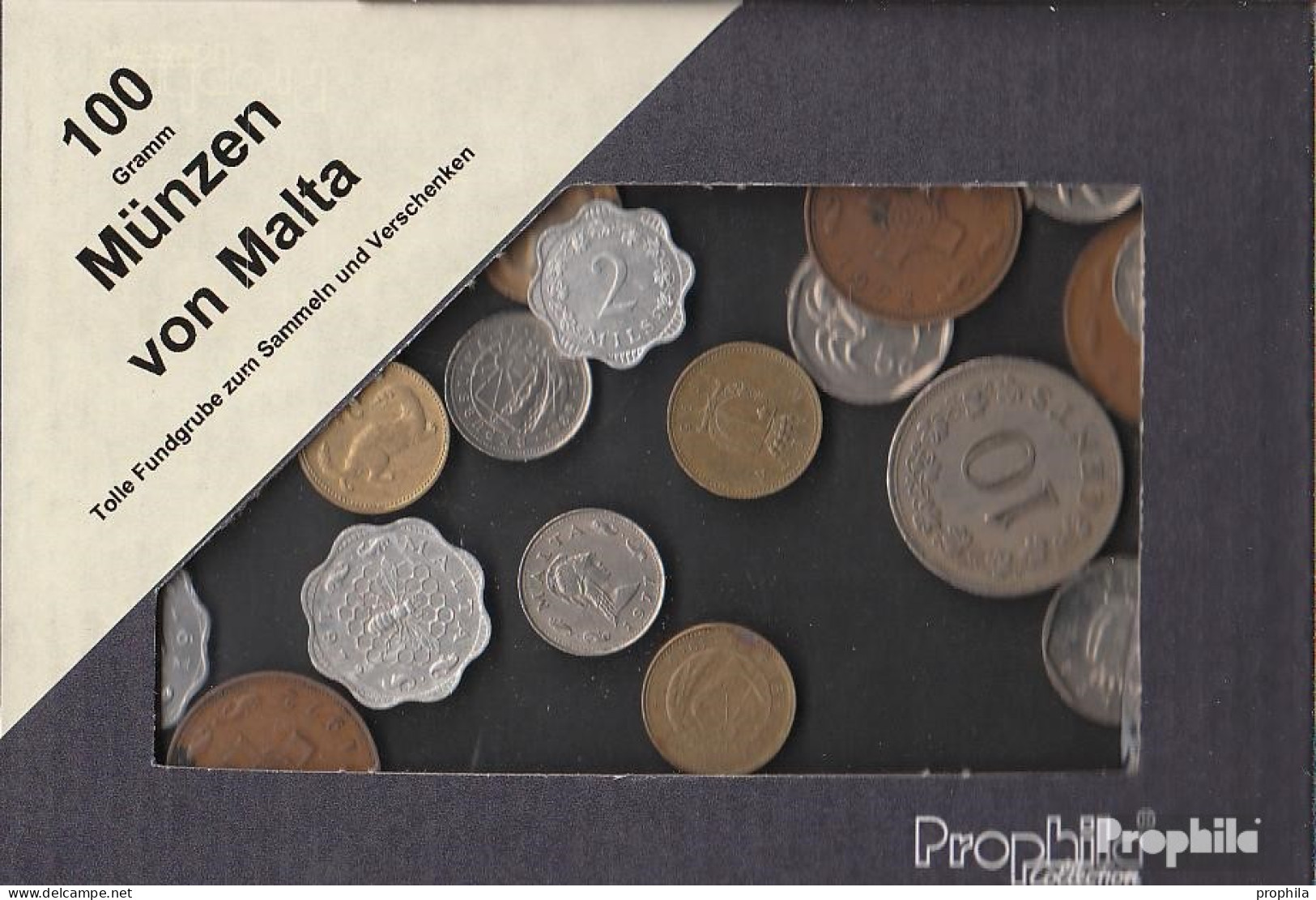 Malta 100 Gramm Münzkiloware - Kiloware - Münzen