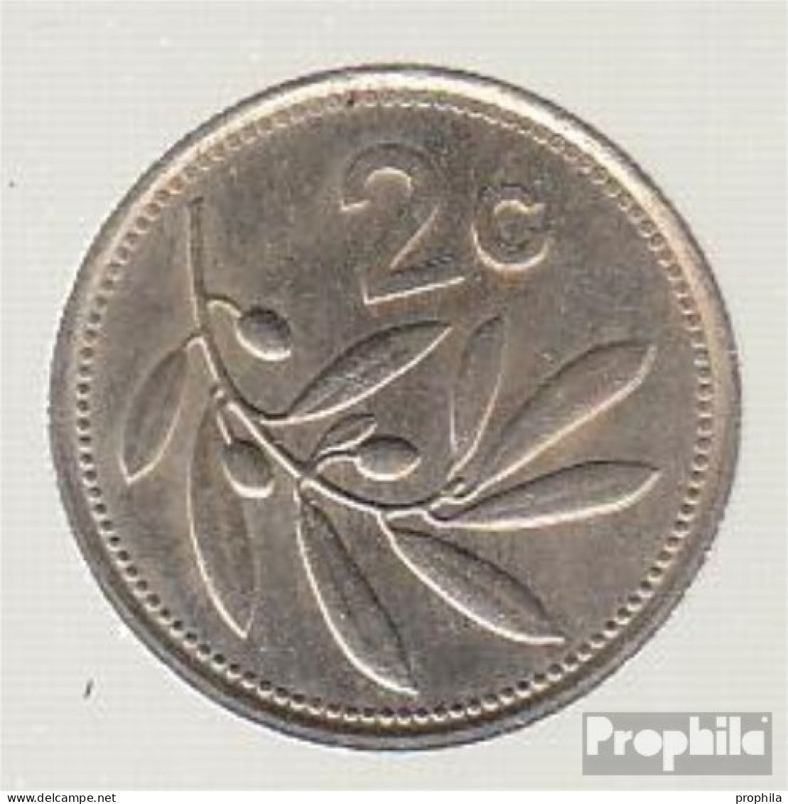 Malta KM-Nr. : 79 1986 Sehr Schön Kupfer-Nickel Sehr Schön 1986 2 Cent Emblem - Malta