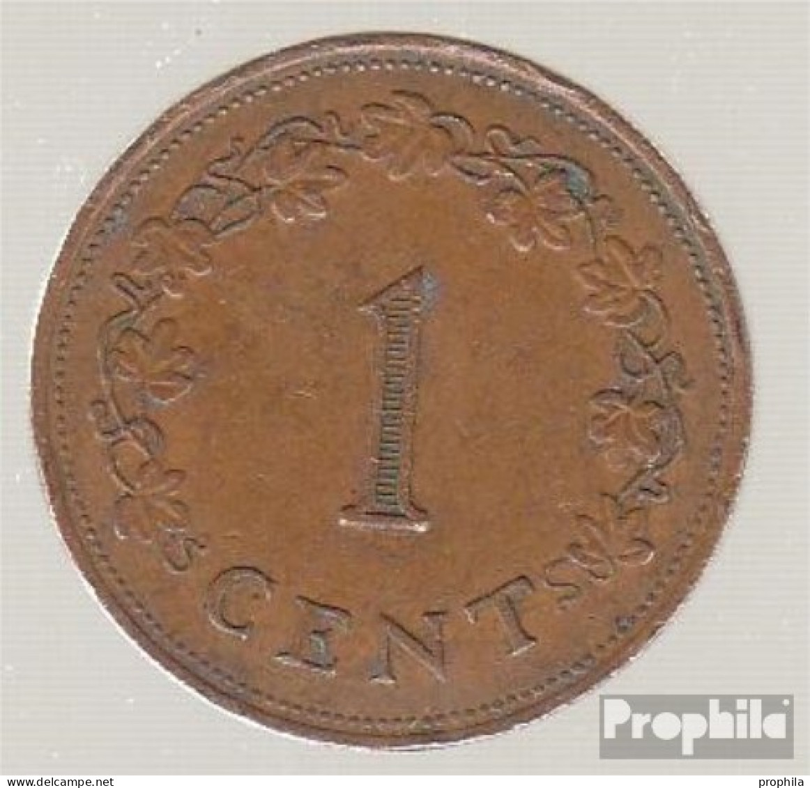 Malta KM-Nr. : 8 1982 Vorzüglich Bronze Vorzüglich 1982 1 Cent Kreuz - Malta