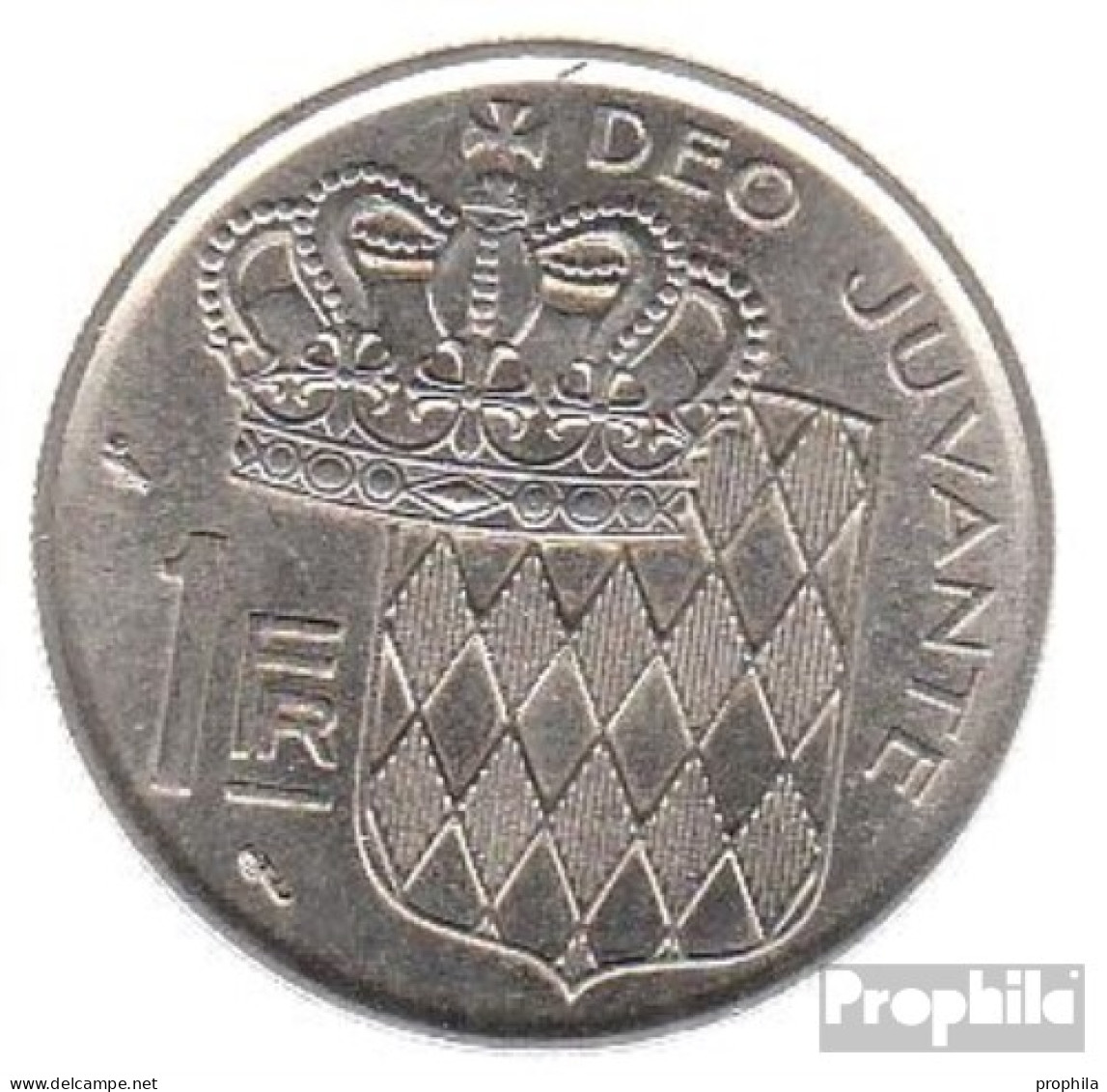 Monaco KM-Nr. : 140 1978 Vorzüglich Nickel Vorzüglich 1978 1 Franc Rainier III. - 1960-2001 Nouveaux Francs