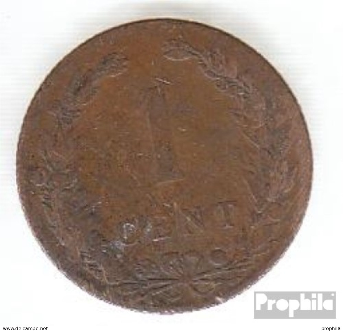 Niederlande KM-Nr. : 132 1906 Vorzüglich Bronze Vorzüglich 1906 1 Cent Gekrönter Löwe - 1 Cent