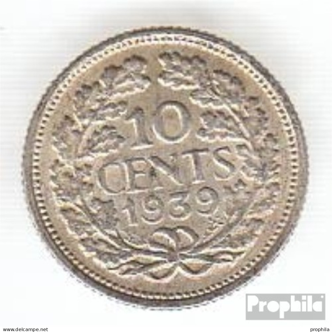 Niederlande KM-Nr. : 163 1927 Sehr Schön Silber Sehr Schön 1927 10 Cents Wilhelmina I. - 10 Cent