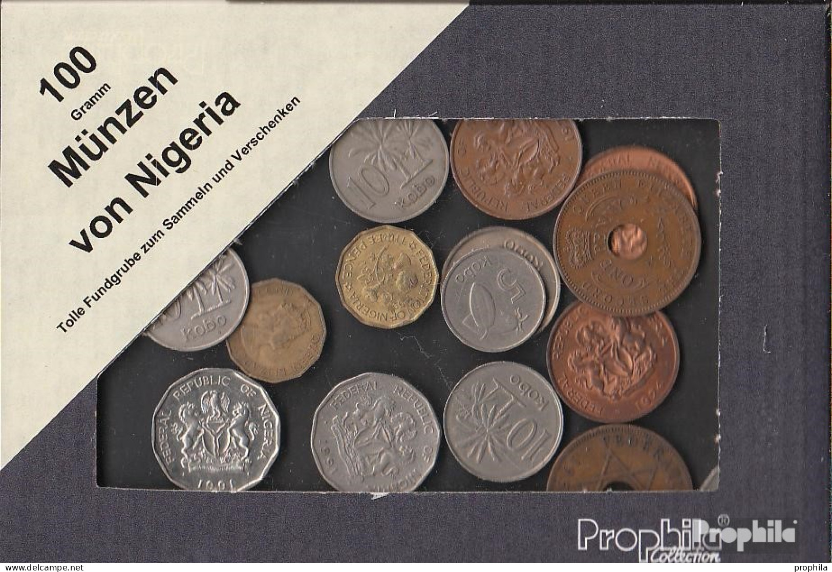 Nigeria 100 Gramm Münzkiloware - Lots & Kiloware - Coins