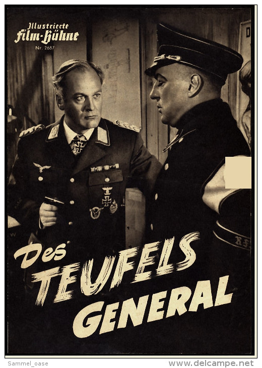 Illustrierte Film-Bühne  -  "Des Teufels General" -  Mit Curd Jürgens -  Filmprogramm Nr. 2687 Von Ca. 1954 - Revistas