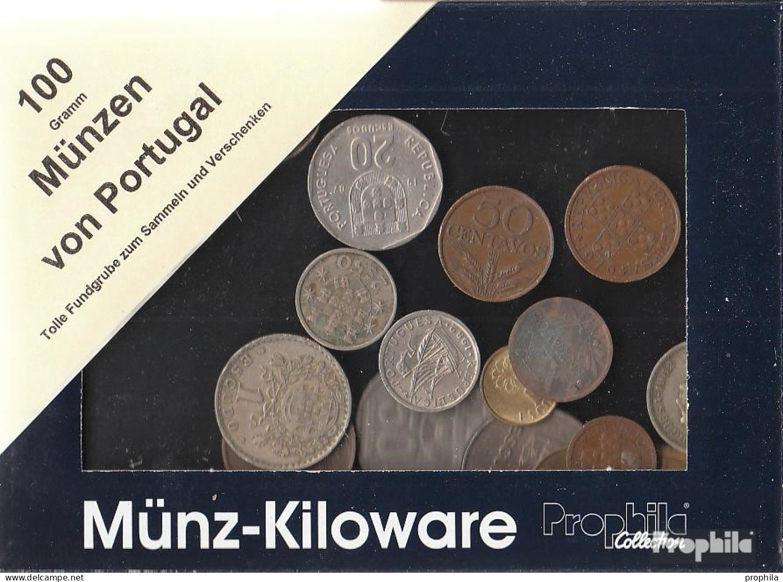 Portugal 100 Gramm Münzkiloware - Kiloware - Münzen