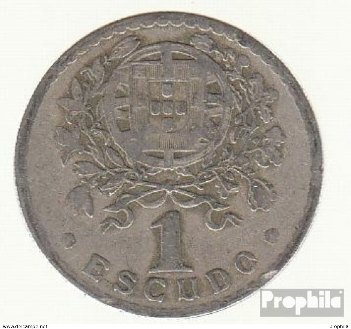 Portugal KM-Nr. : 578 1929 Sehr Schön Kupfer-Nickel Sehr Schön 1929 1 Escudo Liberty - Portugal