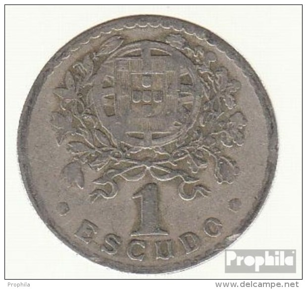 Portugal KM-Nr. : 578 1968 Vorzüglich Kupfer-Nickel Vorzüglich 1968 1 Escudo Liberty - Portugal