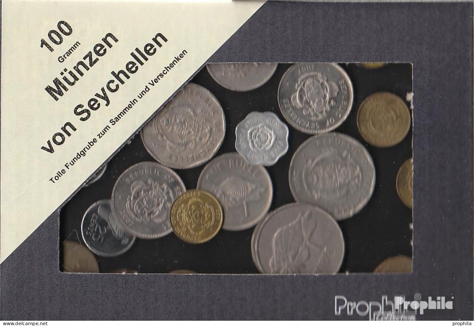 Seychellen 100 Gramm Münzkiloware - Lots & Kiloware - Coins