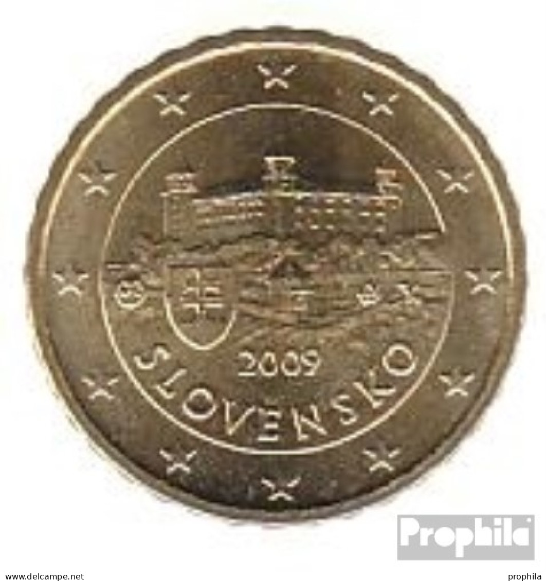 Slowakei SK 4 2009 Stgl./unzirkuliert Stgl./unzirkuliert 2009 Kursmünze 10 Cent - Slowakei