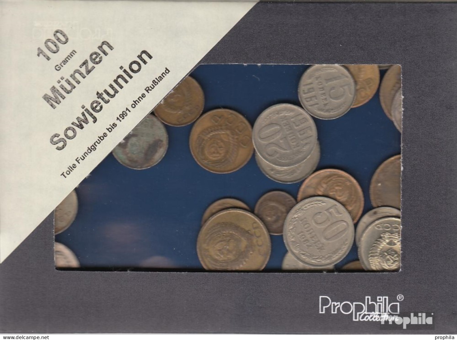 Sowjetunion 100 Gramm Münzkiloware  Sowjetunion Ohne Rußland - Kiloware - Münzen