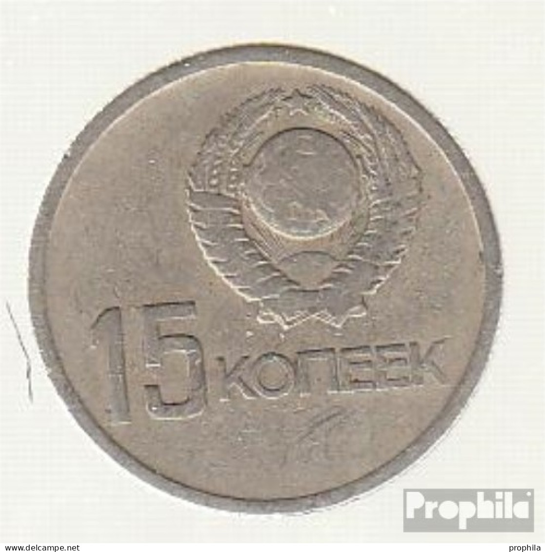 Sowjetunion KM-Nr. : 137 1967 Sehr Schön Kupfer-Nickel-Zink Sehr Schön 1967 15 Kopeken Revolution - Russia