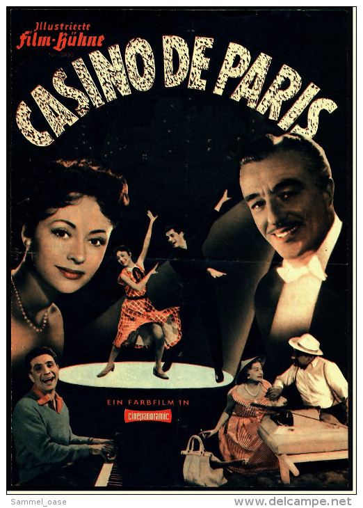 Illustrierte Film-Bühne  -  "Casino De Paris" -  Mit Caterina Valente  -  Filmprogramm Nr. 3930 Von Ca. 1957 - Zeitschriften