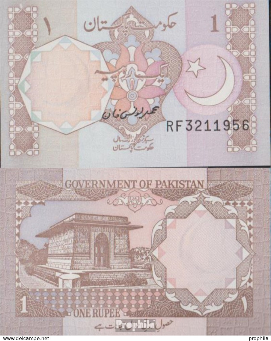 Pakistan Pick-Nr: 27o Bankfrisch 1983 1 Rupee - Pakistan