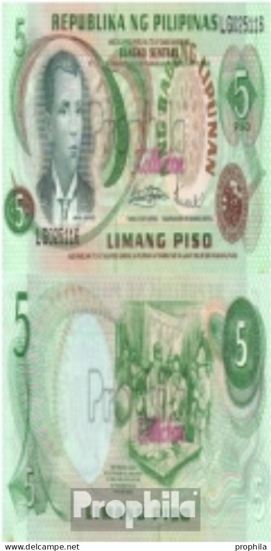 Philippinen Pick-Nr: 160a Bankfrisch 1978 5 Piso - Philippinen
