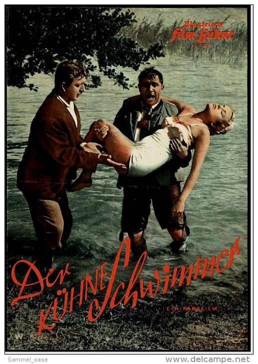 Illustrierte Film-Bühne  -  "Der Kühne Schwimmer" -  Mit Gunther Philipp  -  Filmprogramm Nr. 3905 Von Ca. 1957 - Zeitschriften