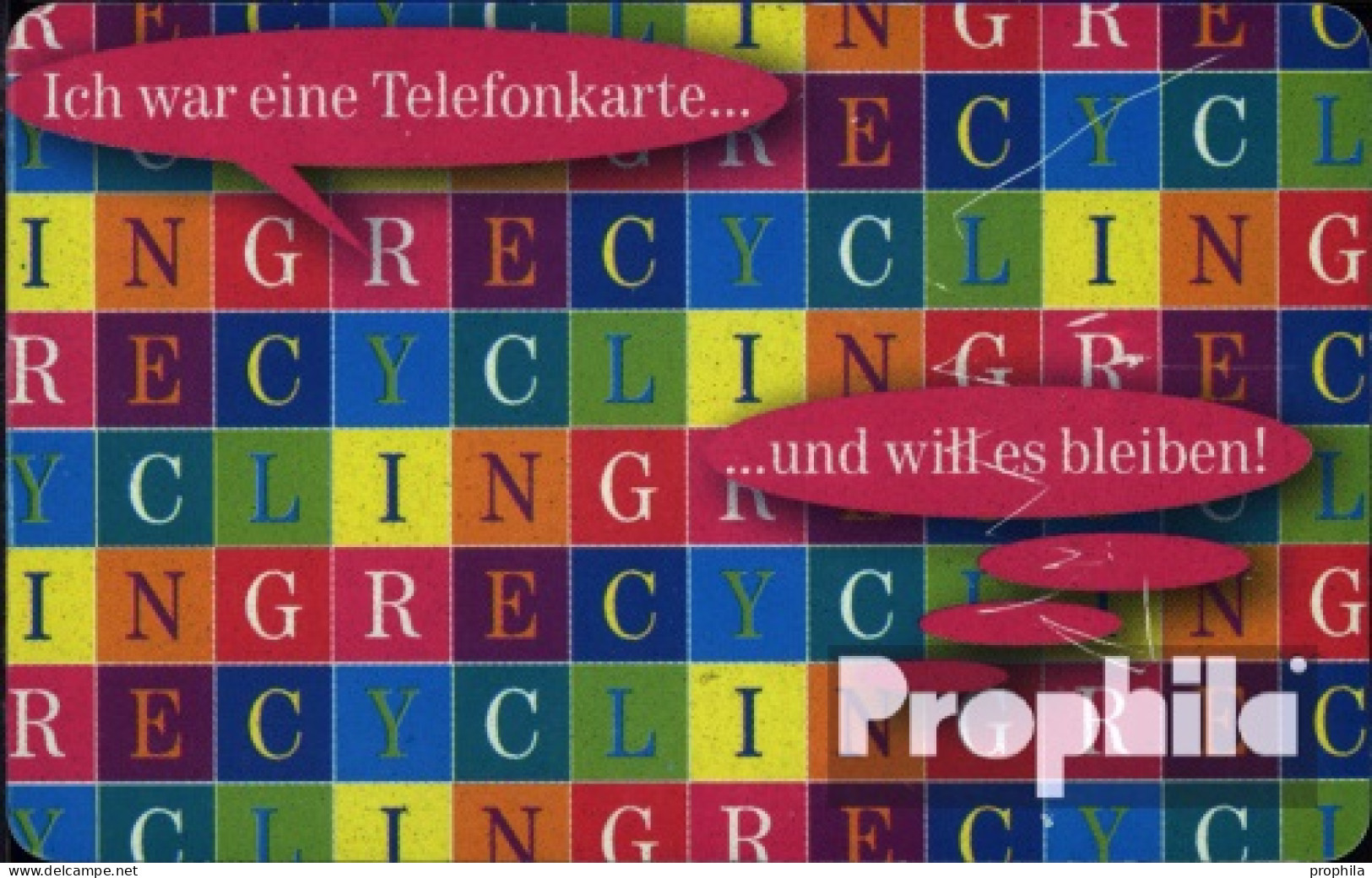 BRD (BR.Deutschland) P229 P 07/98 Gebraucht 1998 Recycling - P & PD-Series: Schalterkarten Der Dt. Telekom