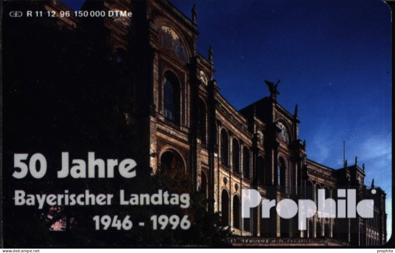 BRD (BR.Deutschland) R28 R 11/96 Gebraucht 1996 Bayrischer Landtag - R-Series : Regions