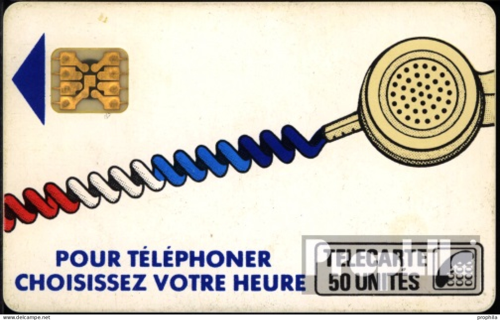 Frankreich 1880 50 Einheiten Gebraucht Telefonschnur,weiß - Ohne Zuordnung