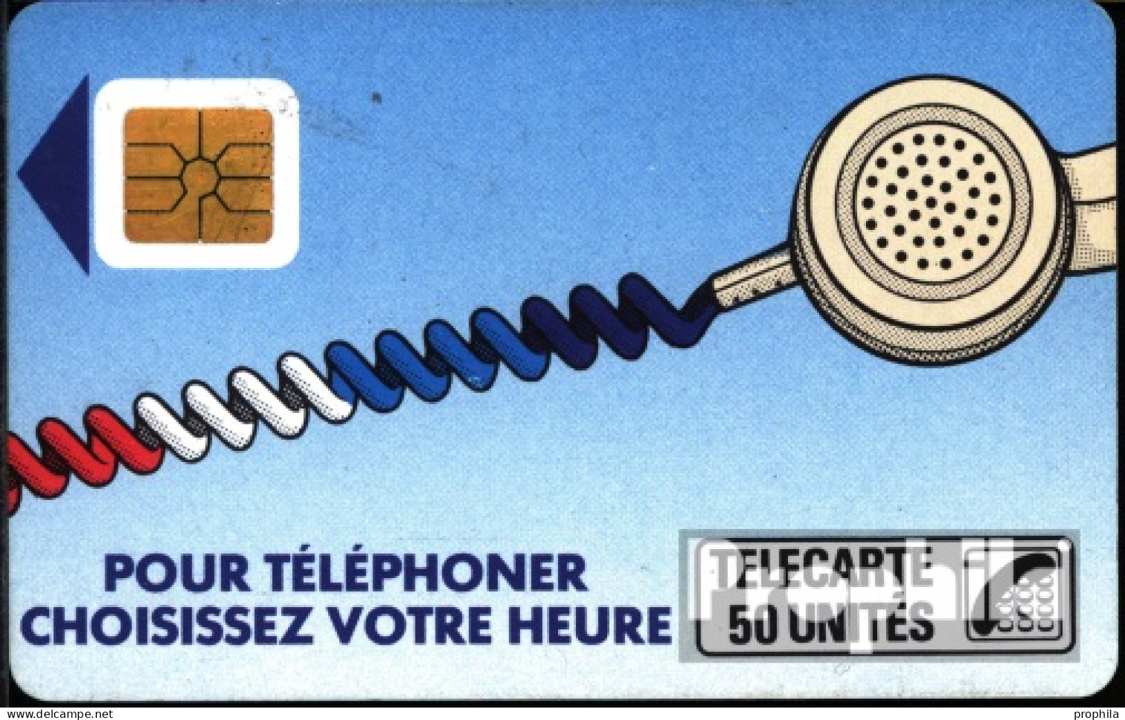 Frankreich 1900 50 Einheiten Gebraucht Telefonschnur,blau - Ohne Zuordnung