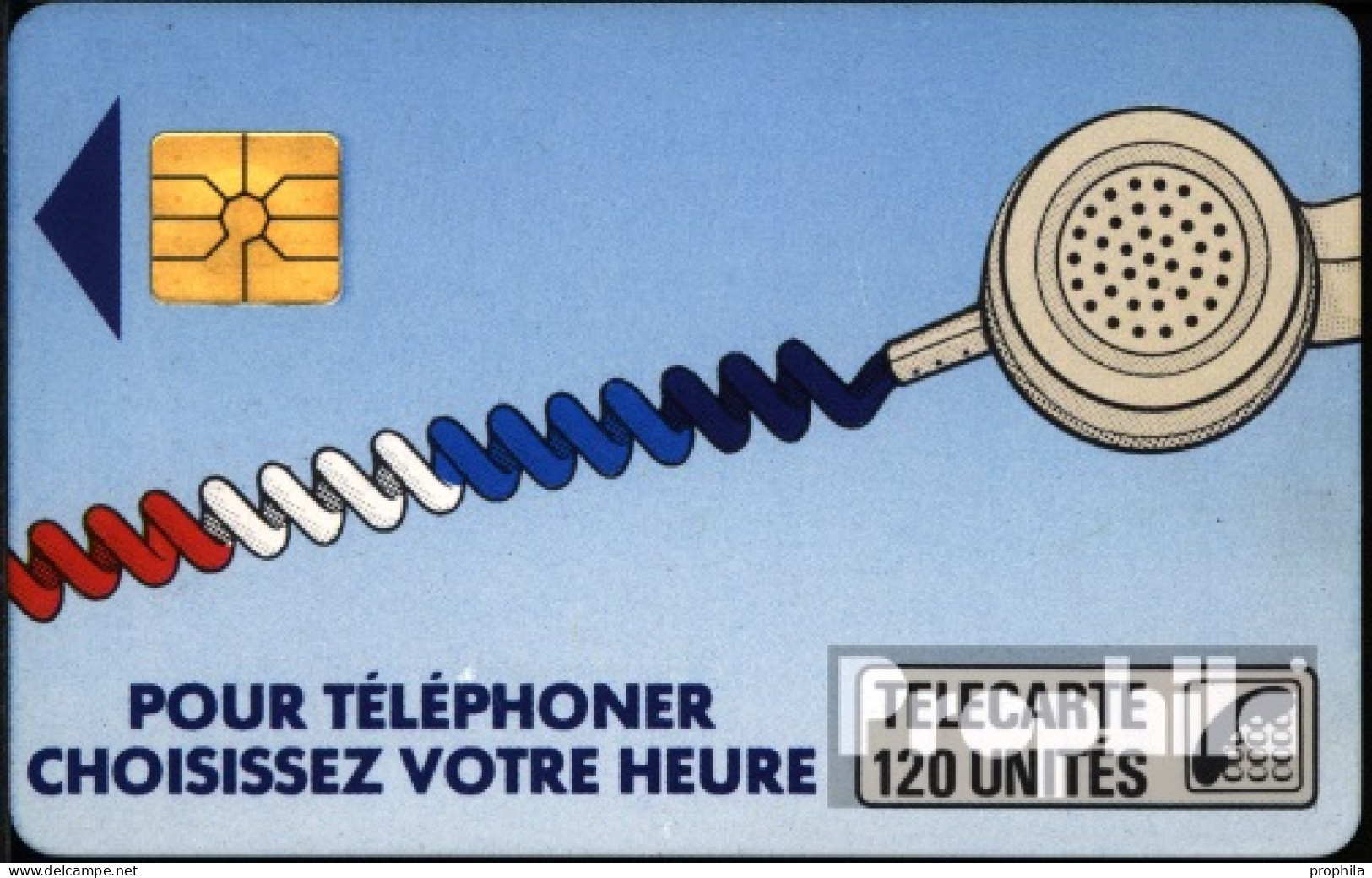 Frankreich 1910 120 Einheiten Gebraucht Telefonschnur,blau - Ohne Zuordnung