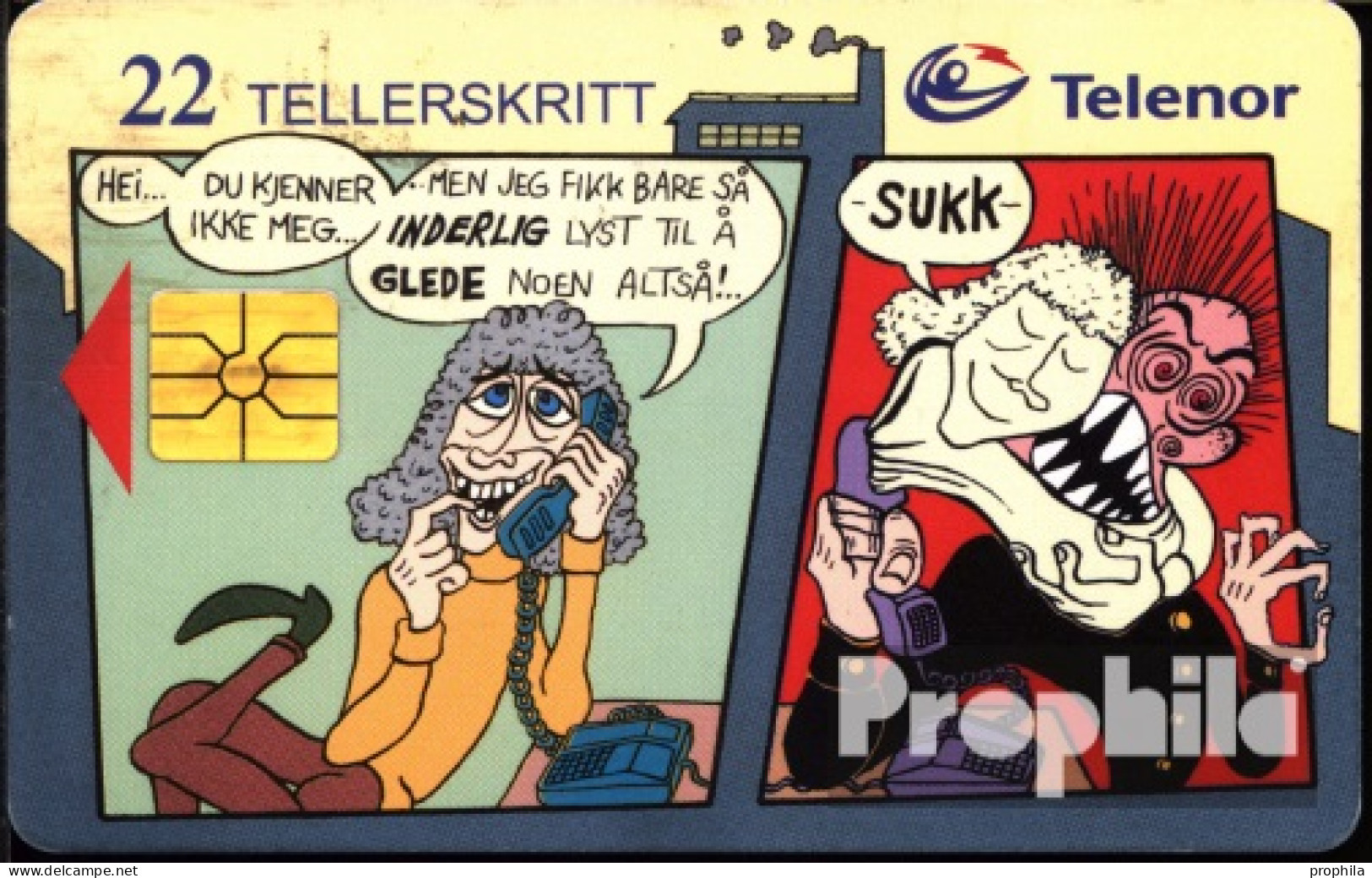 Norwegen 110 22 Einheiten Gebraucht Comic Nr.1 - Norway