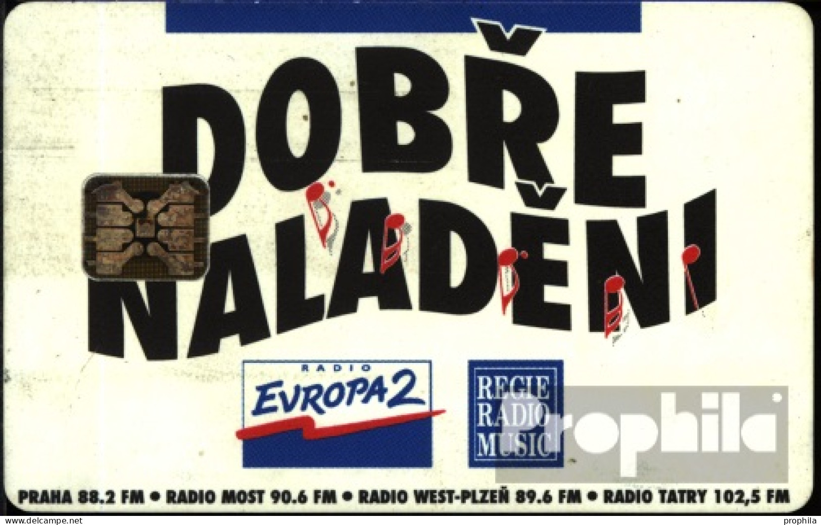 Tschechoslowakei 750 100 Einheiten Gebraucht Radio Europa 2 - Tchécoslovaquie