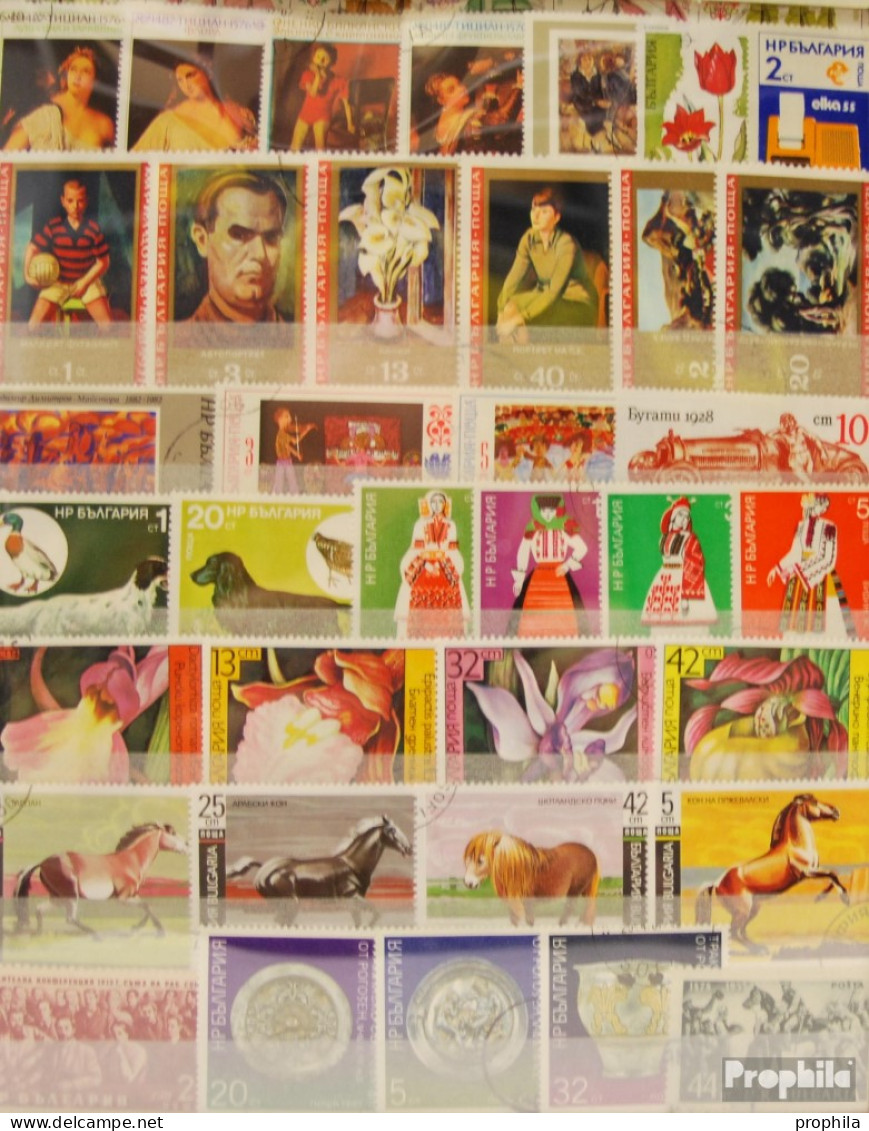 Bulgarien 600 Verschiedene Marken - Collections, Lots & Series