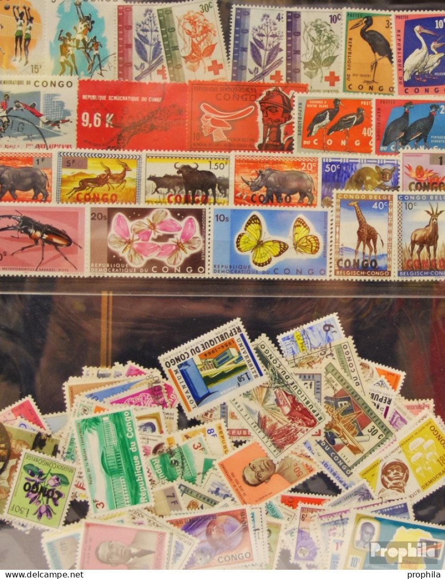 Kongo 150 Verschiedene Marken - Collections