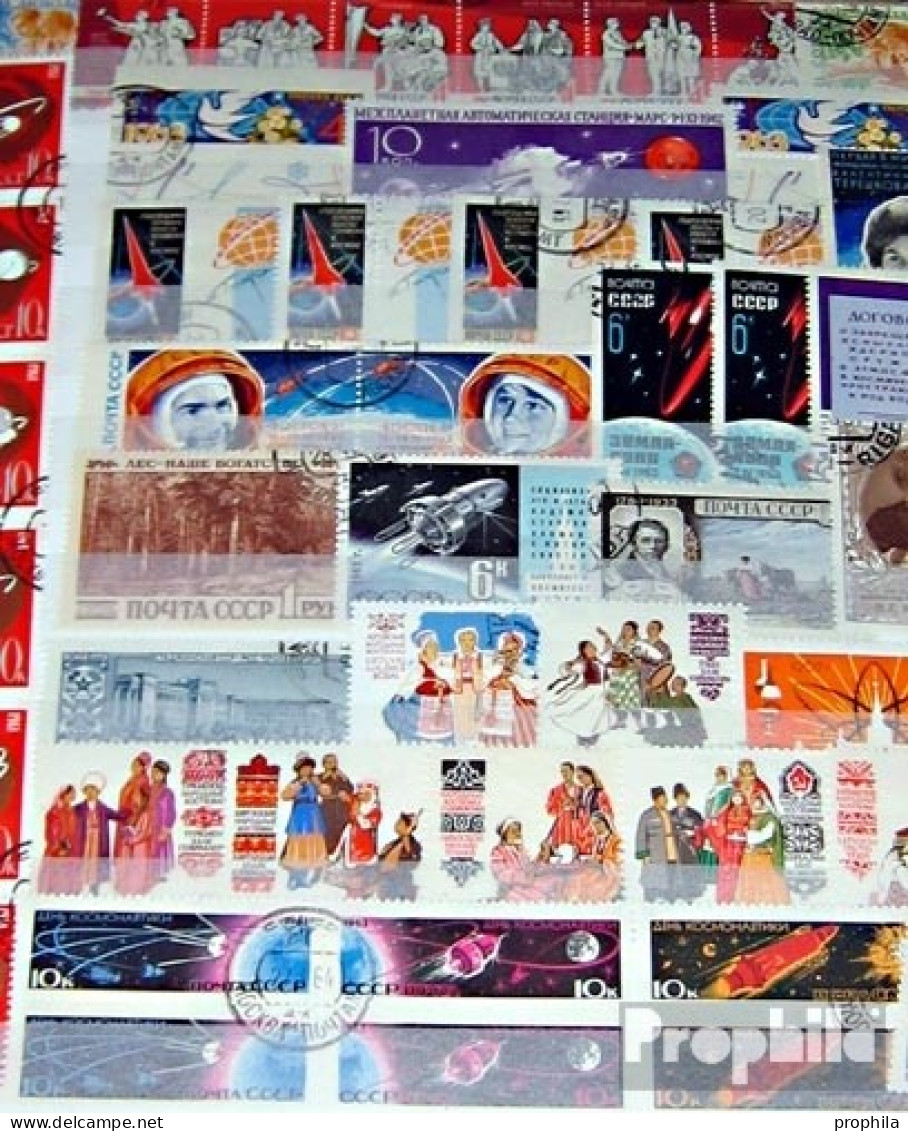 Sowjetunion 250 Verschiedene Sondermarken  In Kompletten Ausgaben - Verzamelingen