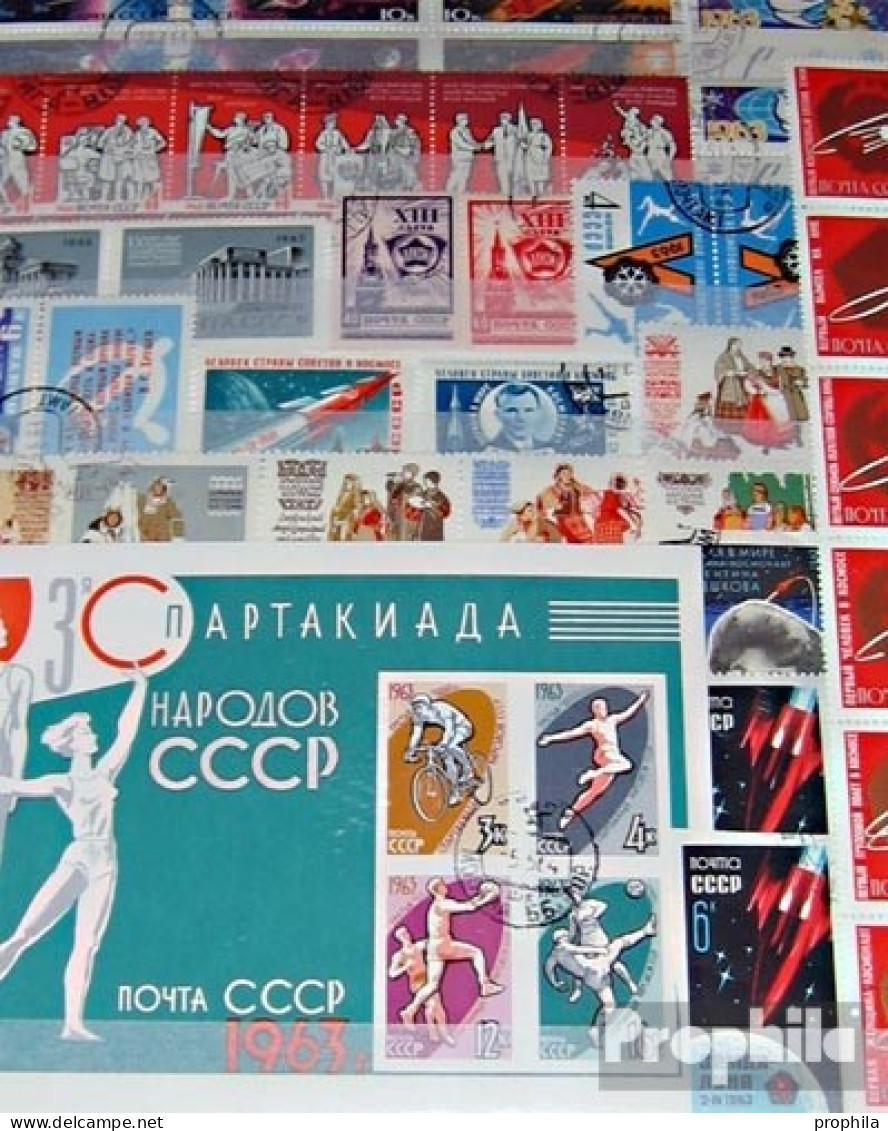 Sowjetunion 400 Verschiedene Sondermarken  In Kompletten Ausgaben - Sammlungen