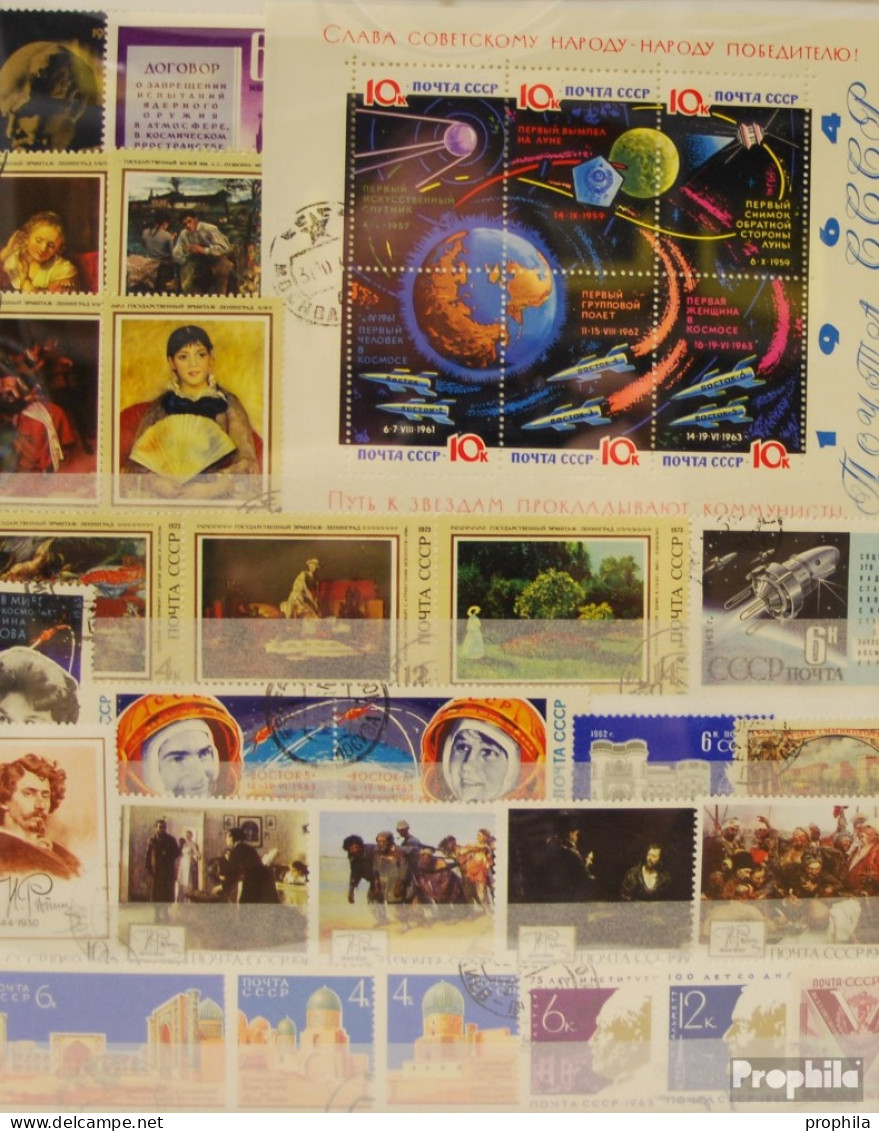 Sowjetunion 500 Verschiedene Sondermarken  In Kompletten Ausgaben - Verzamelingen