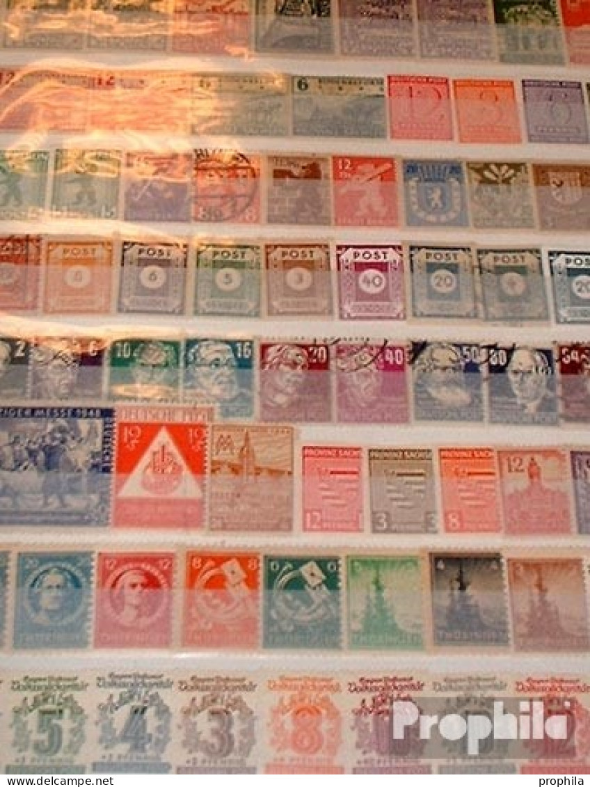 Sowjetische Zone (All.Bes.) 150 Verschiedene Marken  Mit Lokalausgaben - Sammlungen