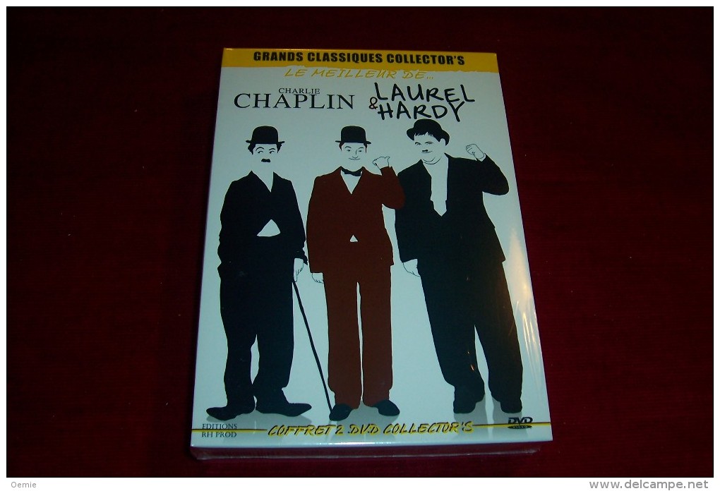 COFFRET 4 DVD CHARLIE CHAPLIN  + LAUREL ET HARDY - Classic