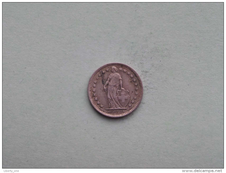 1957 - 1/2 Franc / KM 23 ( Uncleaned - For Grade, Please See Photo ) ! - Autres & Non Classés