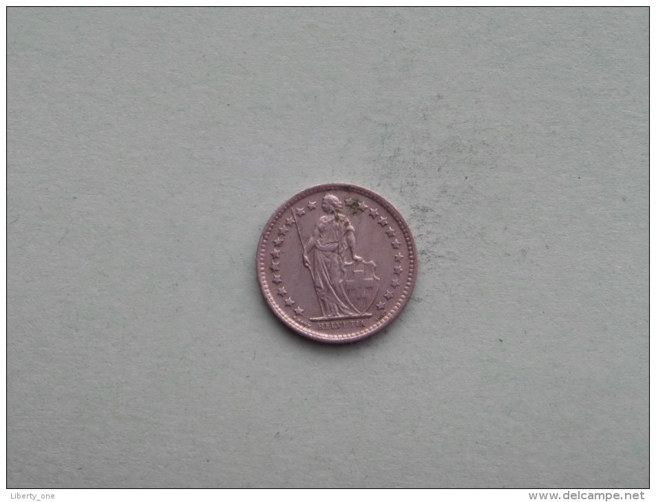1960 - 1/2 Franc / KM 23 ( Uncleaned - For Grade, Please See Photo ) ! - Otros & Sin Clasificación