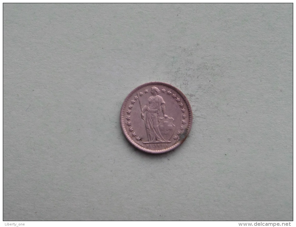 1963 - 1/2 Franc / KM 23 ( Uncleaned - For Grade, Please See Photo ) ! - Altri & Non Classificati