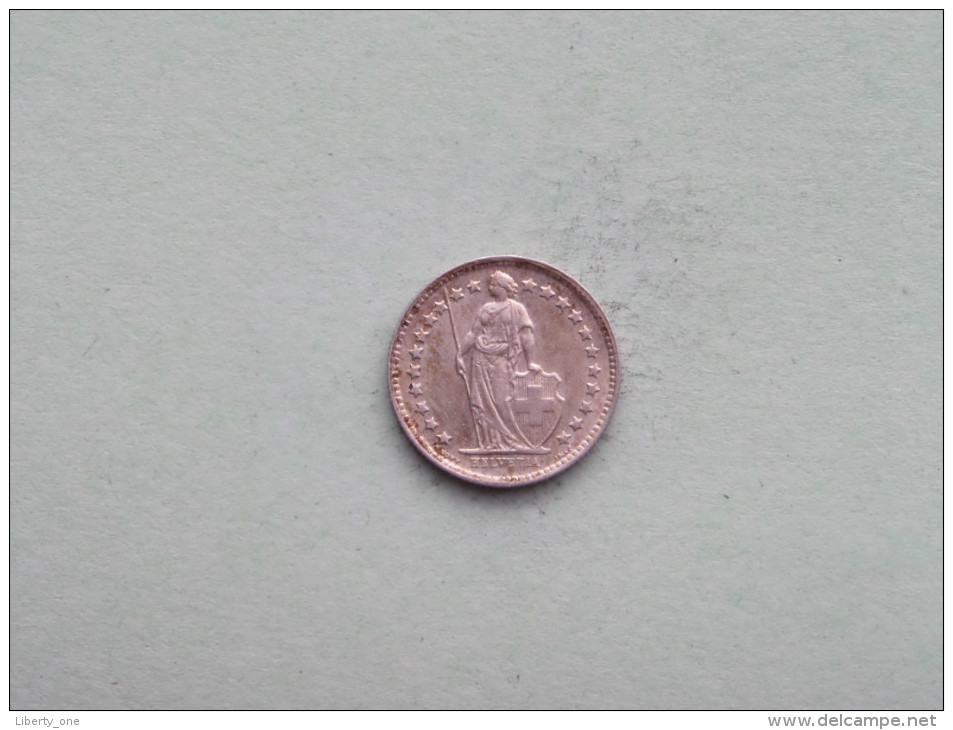 1964 - 1/2 Franc / KM 23 ( Uncleaned - For Grade, Please See Photo ) ! - Autres & Non Classés