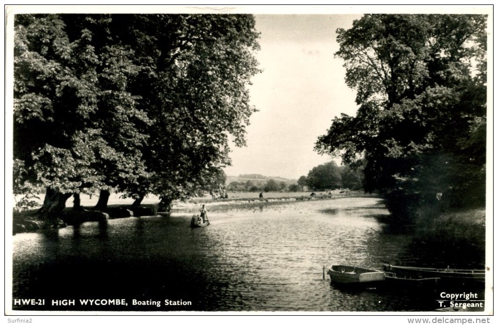 BUCKS - HIGH WYCOMBE - BOATING STATION RP  Bu7 - Buckinghamshire