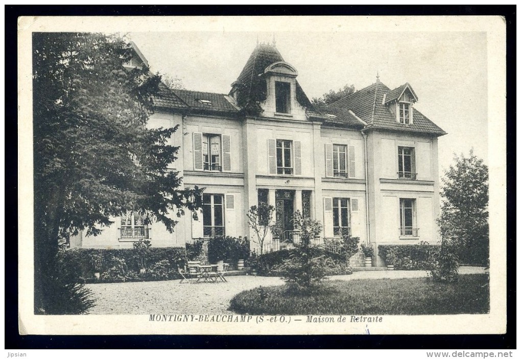 Cpa Du 95 Montigny Beauchamp  -- Maison De Retraite    JA15 28 - Beauchamp