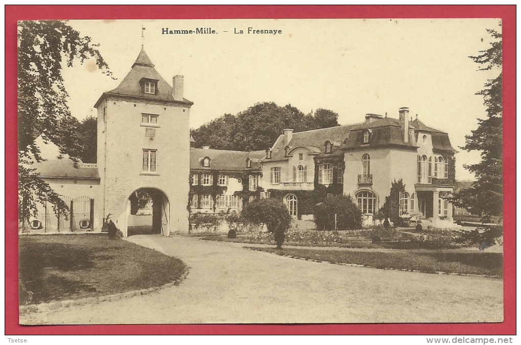 Hamme-Mille - Propriété " La Fresnaye " ( Voir Verso ) - Beauvechain