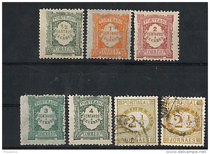 PORTUGAL Taxe Petit Lot Neufs * - Used Stamps