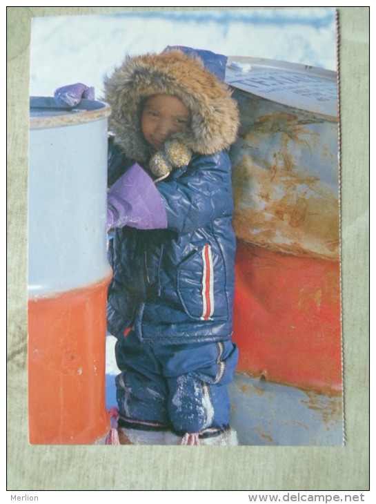 Hudson Bay -Nonavut -Caribou Eskimo-  Mission - Missio - Child  -  Photo  K.H.Melters      -D125076 - Nunavut