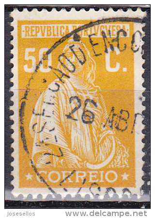 PORTUGAL 50C Ceres . Marcofilia  No Faults. - Postmark Collection