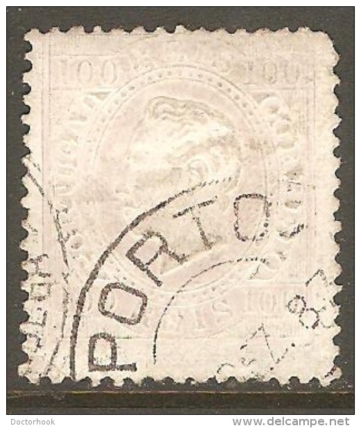 PORTUGAL    Scott  # 45e  VF USED - Used Stamps