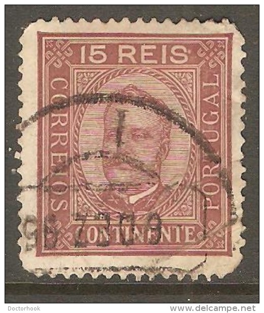 PORTUGAL    Scott  # 69b  VF USED---CREASE - Used Stamps