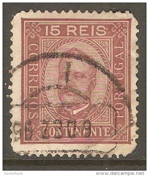 PORTUGAL    Scott  # 69b  VF USED---CREASE - Gebruikt